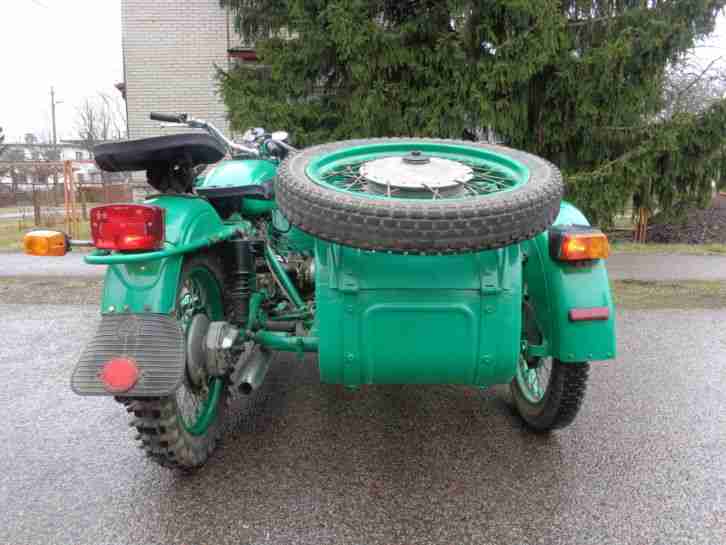Motorrad Ural 650 Gespann 8700 km + transport kostenlos Berlin – Hockenheim