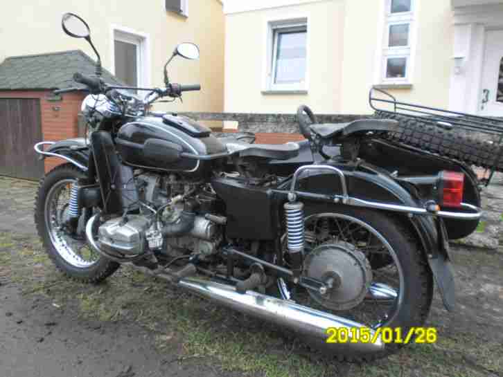 Motorrad Ural 750 Bj. 2002, zuschaltbarer