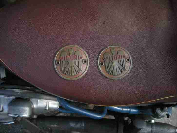 Motorrad Victoria 245 ccm, Bj. 1953, Oldtimer zur Restauration.