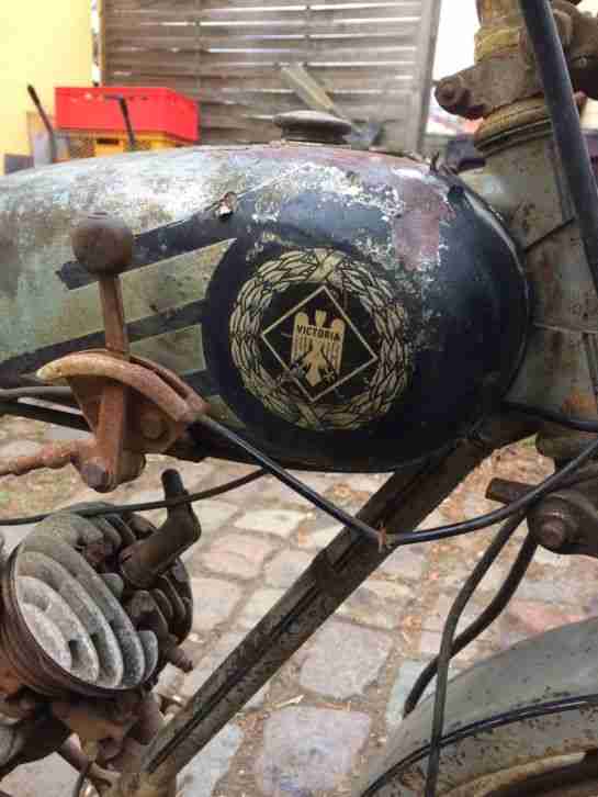 Motorrad Viktoria 97 ccm Original Fund Zustand..