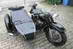 Motorrad mit Beiwagen Gespann K 750 Molotov