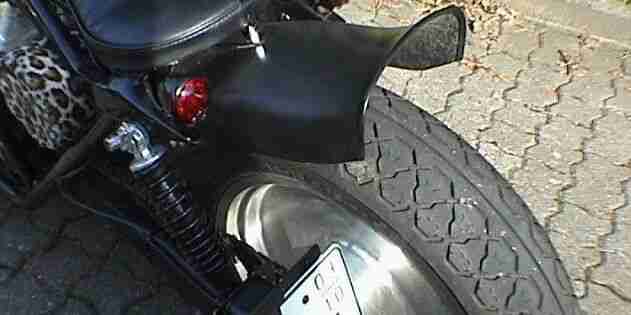 Motorrad mit Hand Gang Schaltung Fuß Kupplung !!