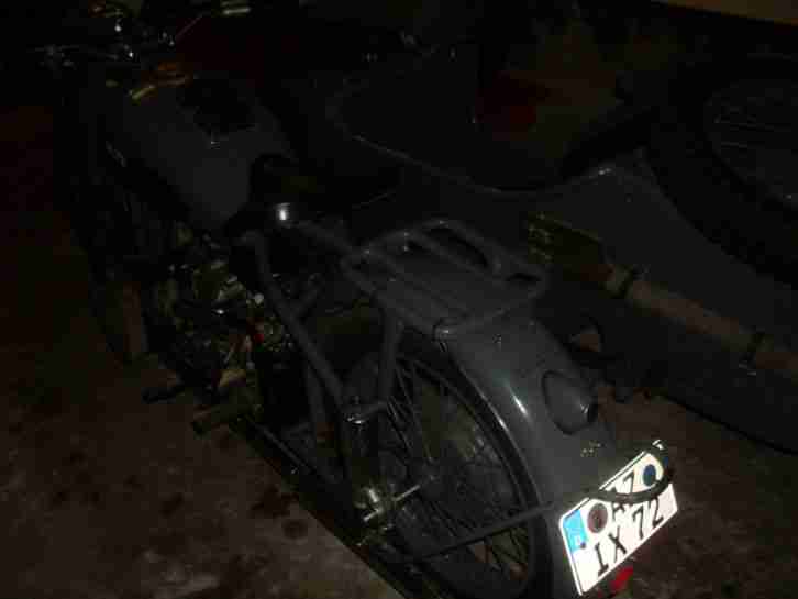 Motorradgespann Gespann 72 Molotov URAL Dnepr Oldtimer