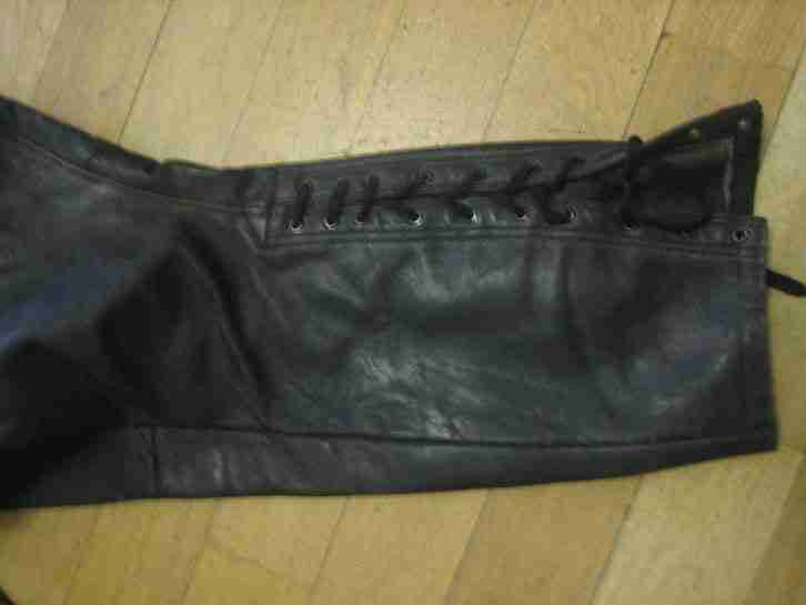Motorradhose Leder ca. 1920, Größe 48 top Zustand