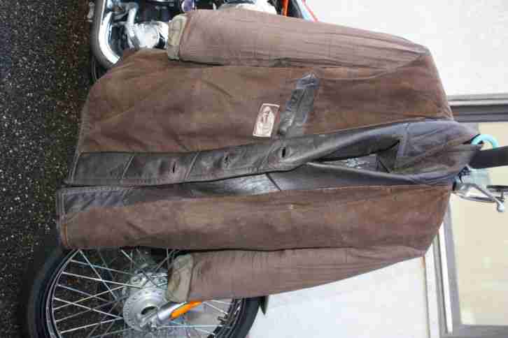 Motorradjacke aus Leder 1951