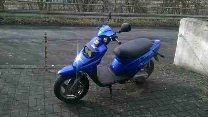 Motorroller, CPI Bingo, 50ccm, Blau, sportlich, immer startbereit, 2Takter