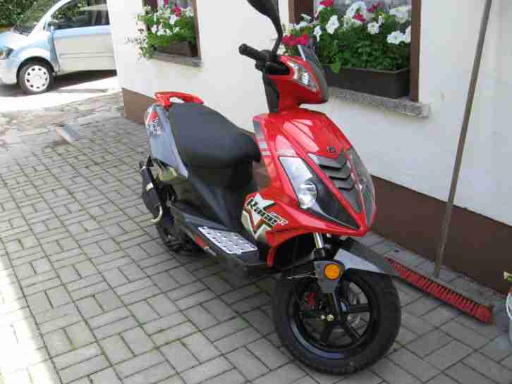 Motorroller Explorer Race GT B92, 3110km, Batterie neu, kaum Gebrauchsspuren !