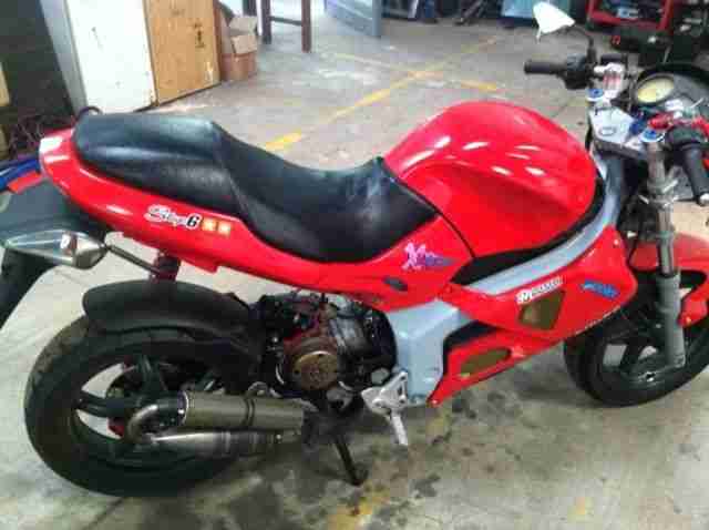 Motorroller Gilera DNA 50 Tuning Malossi Polini Athena Stage6