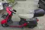 Motor Honda Lead 80 drei Packkoffer,