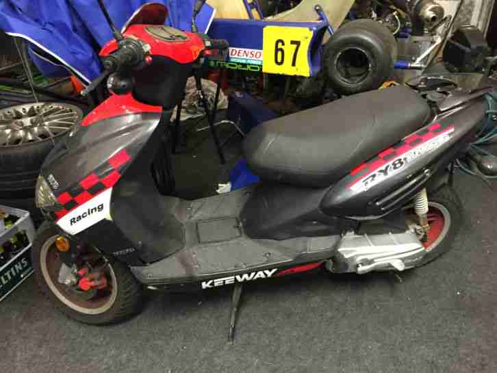 Motorroller Keeway gebraucht 70 ccm, läuft gut
