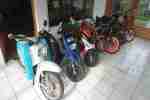 Motorroller, Mopeds, Mofa, 7 Stück, Simson,