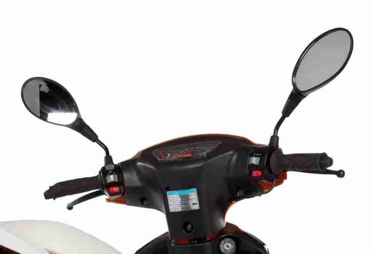 Motorroller Motoworx Forza 50 ccm 45 km/h schwarz