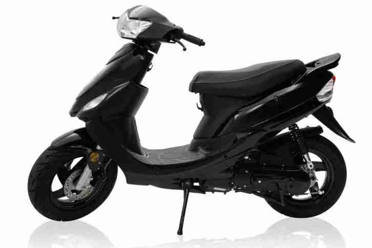 Motorroller Motoworx Forza 50 ccm 45 km/h schwarz