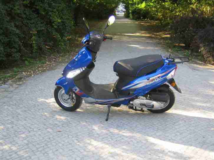 Motorroller "Racer" 49ccm von RollerFoxx neu, Garantie, Alarmanlage, Fernstart