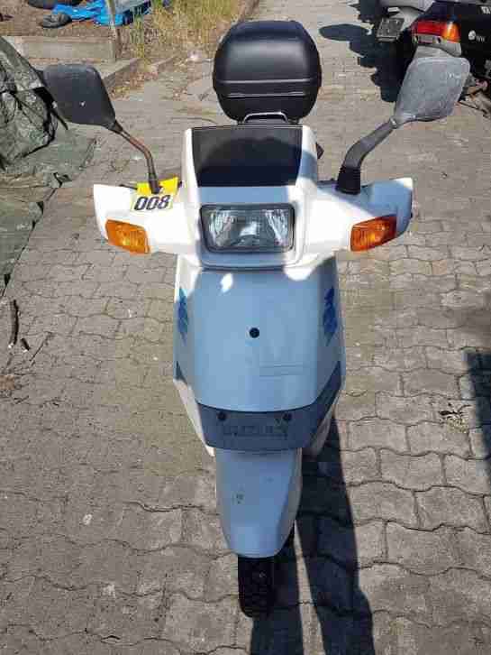 Motorroller Roller Suzuki CP 50 weiß