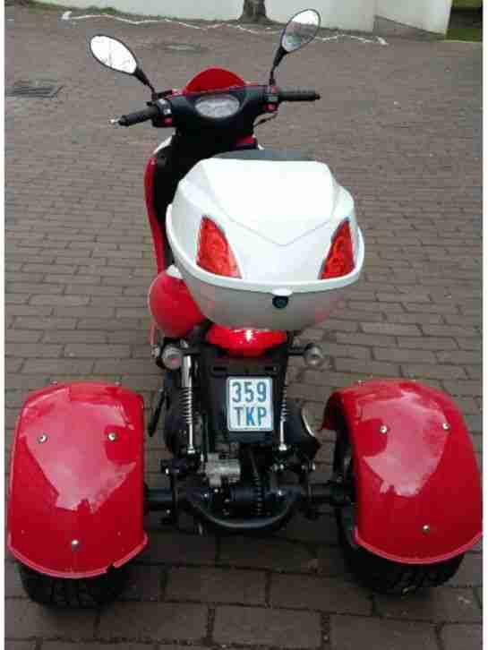 Motorroller Roller Trike Scooter 50 ccm Bj. 2014, 1500 km