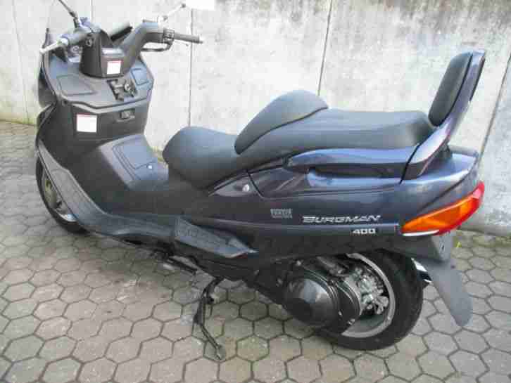 Motorroller Suzuki Burgman 400 5650km 2 Jahre TÜV Top-Zustand Bj.2000 24KW