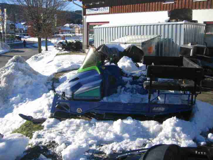 Motorschlitten Transportschlitten Alpina Skidoo Schneemobil Snowmobil