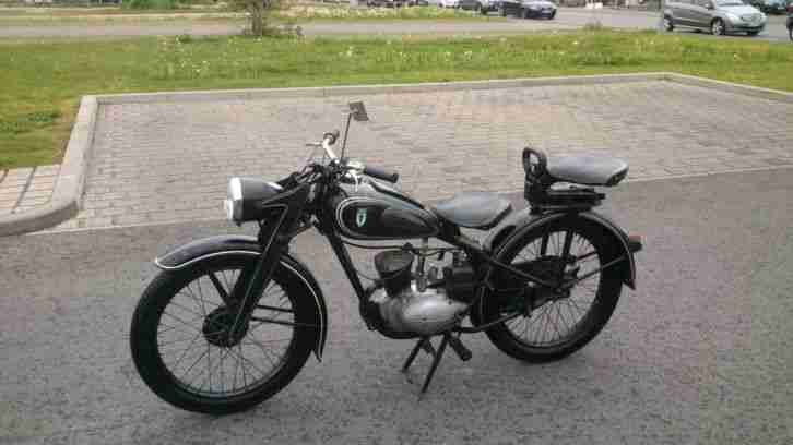 Mototrrad DKW RT 125W Baujahr 1950