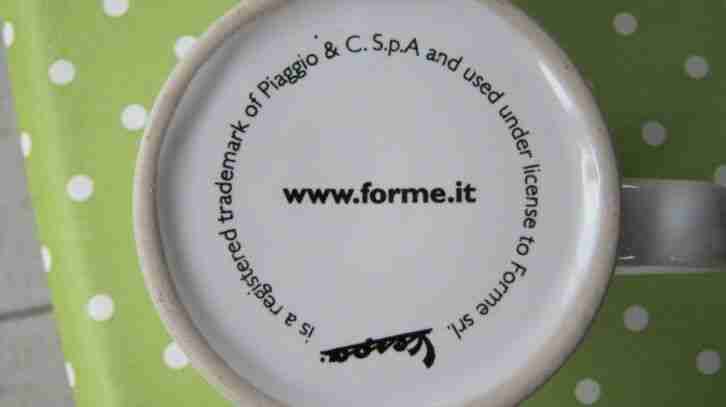 Mug Sammeltassen Vespa PX Bianca