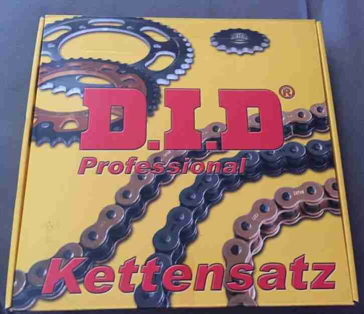 NEU DID VX2 Kettensatz Aprilia MX 125 BJ 03-07 offene Kette mit Nietschloss