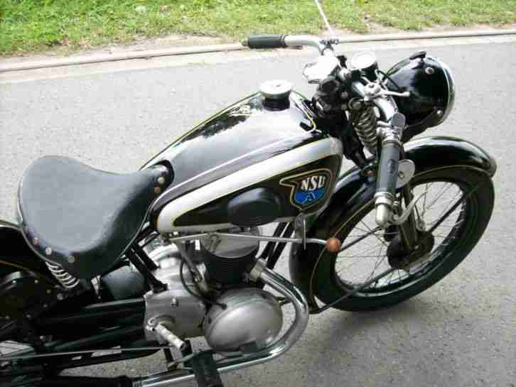 NSU / D-RAD 201 ZDB "PONY" aus dem 3.Reich vor WK2 WKII Oldtimer Motorrad