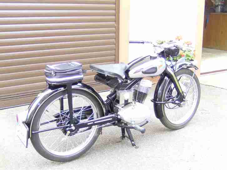 NSU FOX Moped 125ccm 4Takt +Generalüberholter originaler 2Takt-Motor