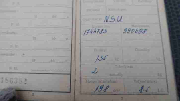 NSU LUX ORIGINAL