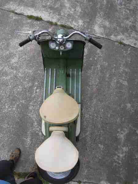 NSU Lambretta 150 Dyna Start, restaurierter Motor