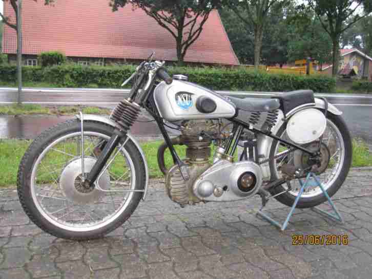 NSU OSL 251 Original Rennmaschine Bj 1938 ca 350-400 ccm