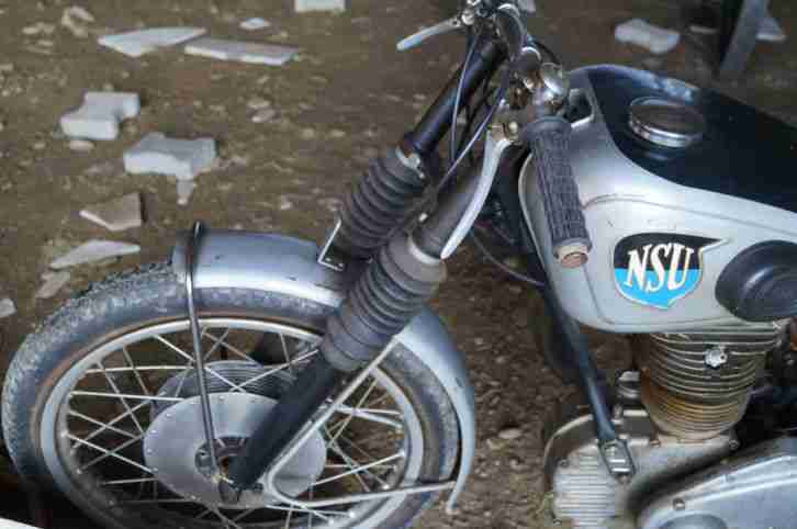 NSU OSL Rennmaschinen Umbau,war in Schleitz a.d. Rennbahn laut Vorbesitzer??