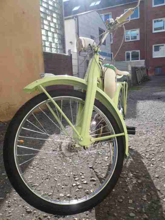NSU Quickly 2 Gang Fahrrad - Hilfsmotor