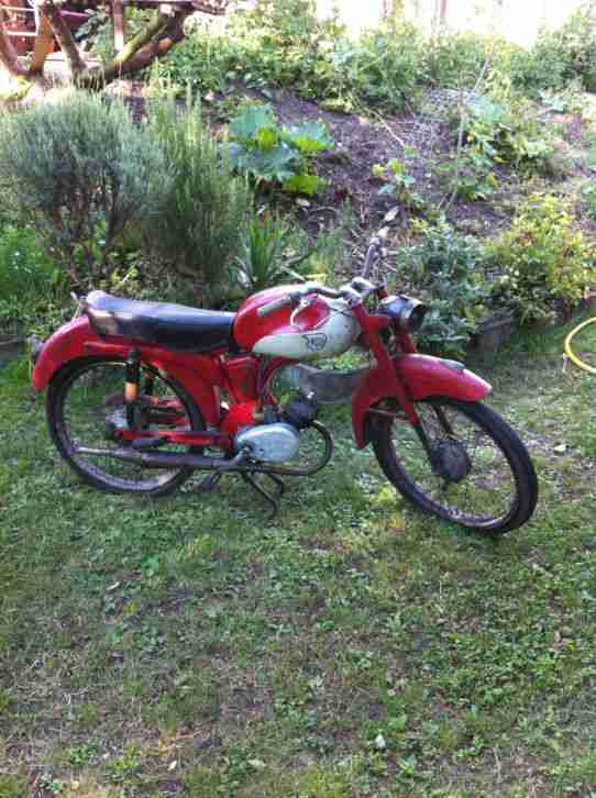 NSU Quickly Cavallino seltenes Amadori Modell 1958 Scheunenfund