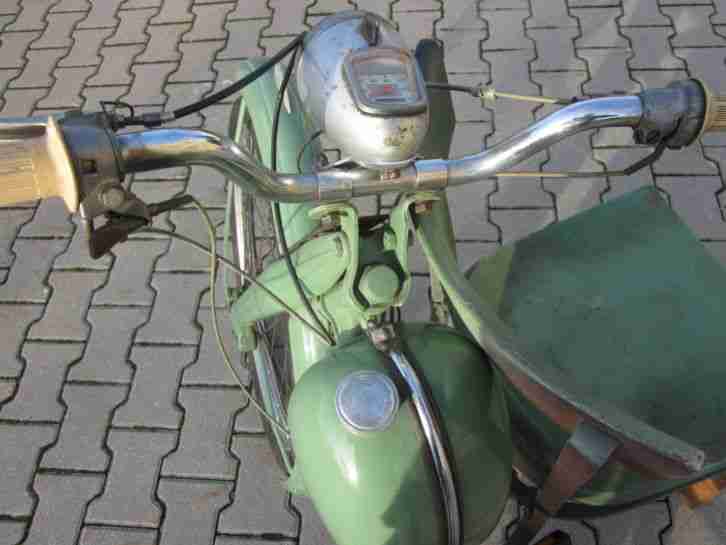 NSU Quickly Original Betrieberlaubnis dabei 1958