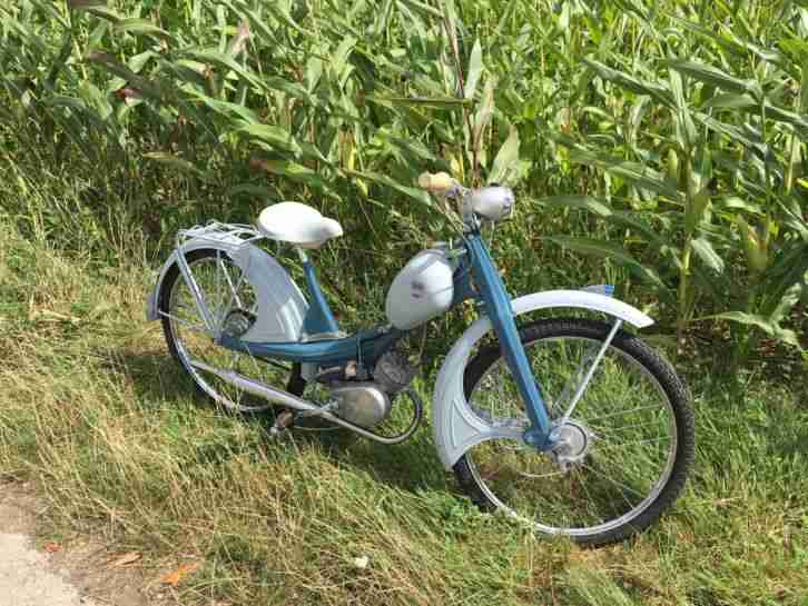 NSU Quickly S Bj. 1958 1.4 Ps 2 Gang Frisch Restauriert Moped Oldtimer