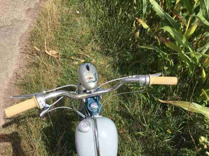 NSU Quickly S Bj. 1958 1.4 Ps 2 Gang Frisch Restauriert Moped Oldtimer