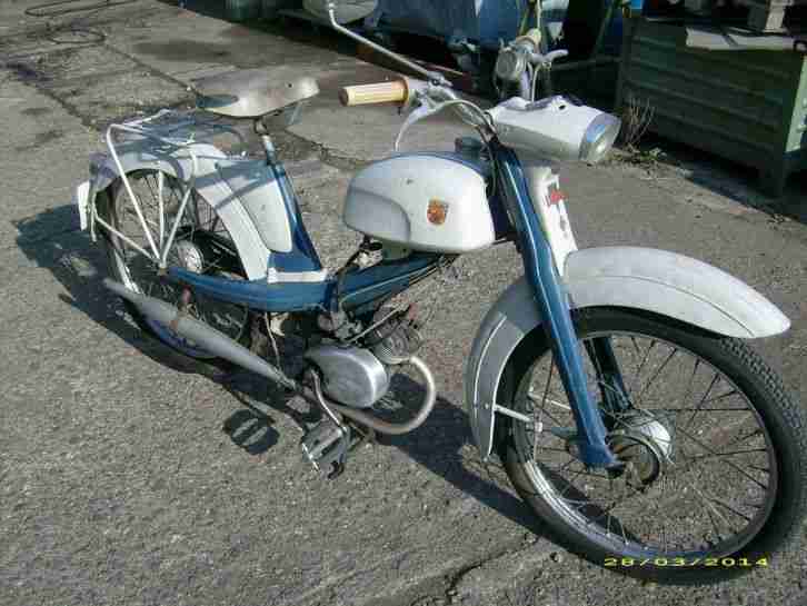 NSU Quickly S Moped Mofa