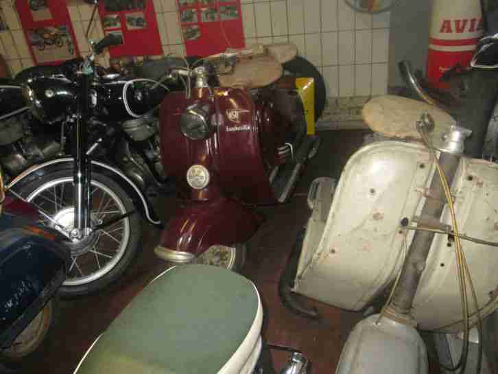 NSU Roller 125er Lambretta Bj.1953 mit Brief Orginalzustand