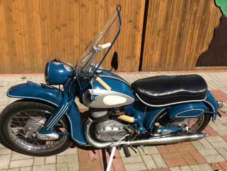 NSU SUPER LUX selten 200er 201 ZB/55 Top Zustand super Abzug mit Windschild