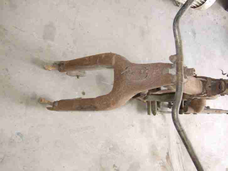 NSU Super lux Typ:201 ZB/65 Rahmen Gabel schwinge Bj:1955 scheunenfund