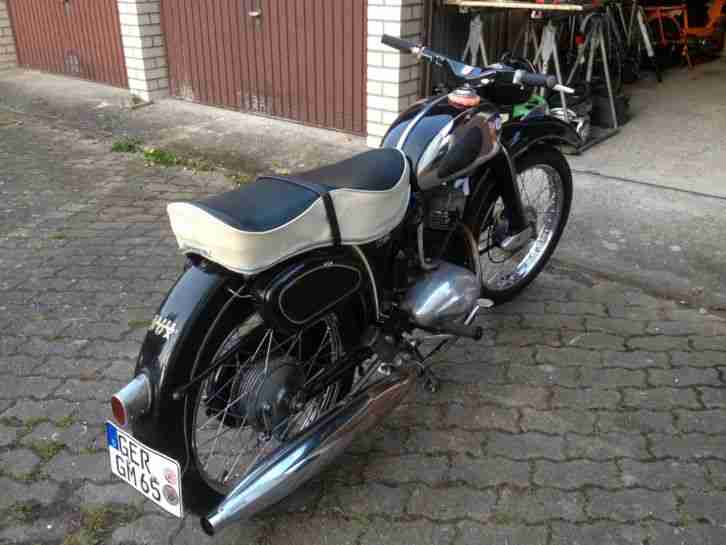 NSU Superfox 125 OSB Oldtimer Motorrad Bauj.1958 TÜV 7/17 fahrbereit
