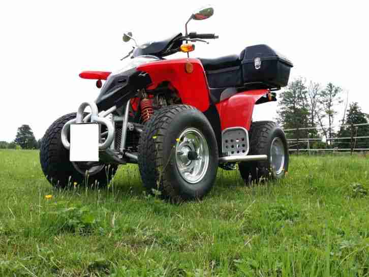 National Motor - Quad 300 ccm - TÜV/AU neu - 2.000 km - TOP ink. Heckkoffer