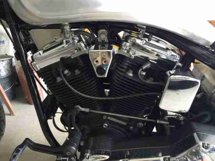 Neu Aufgebaute Harley Custom Bike Chopper 18' Felgen
