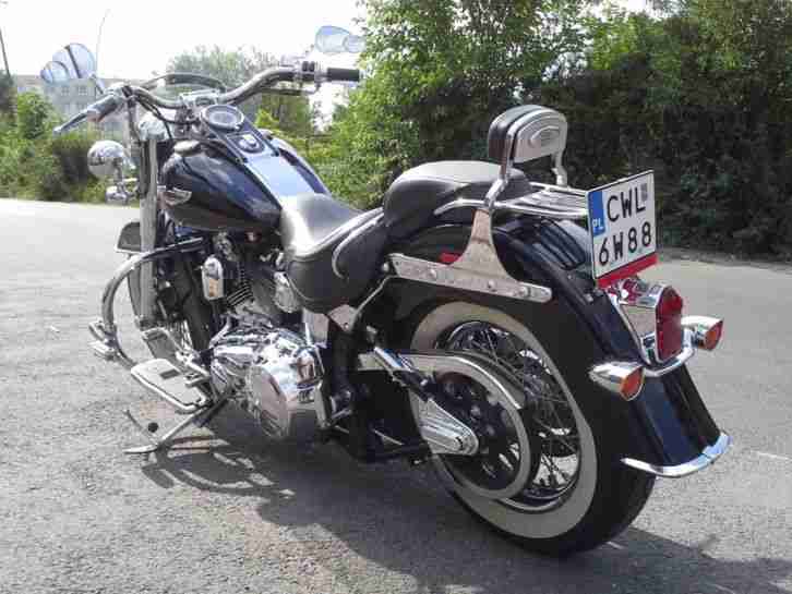 Neu Harley Softail Deluxe 2007 Heritage wie NEU 1400 miles