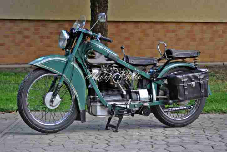 Nimbus 750 Luksus, seltene Vorkriegsmaschine mit Handschaltung, Bj. 1937