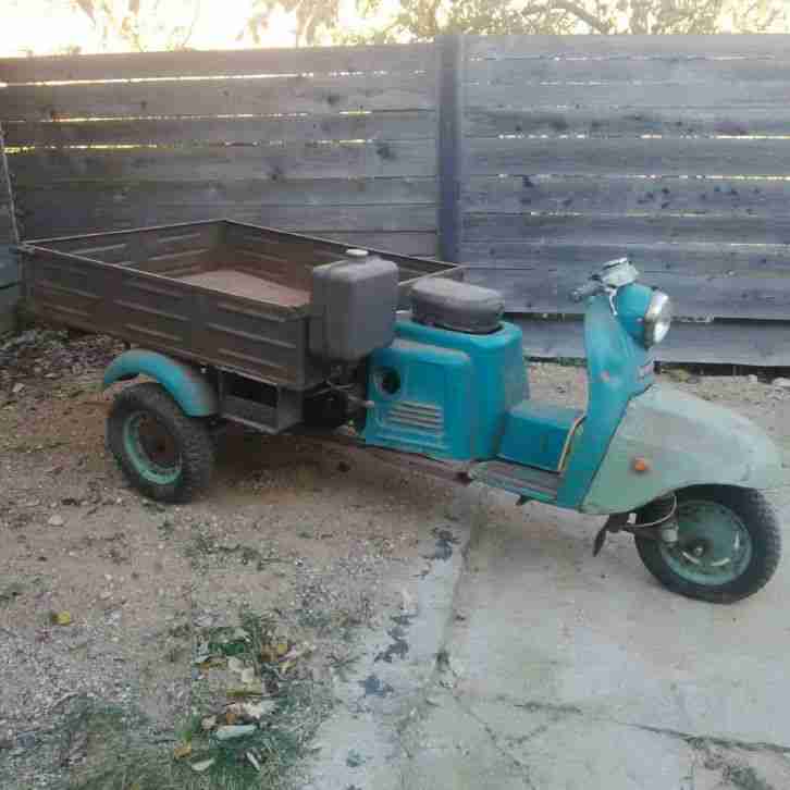 No Goggo / Muravej TULA Tulica T200 Russian Goggo Rare 3 wheels Ape