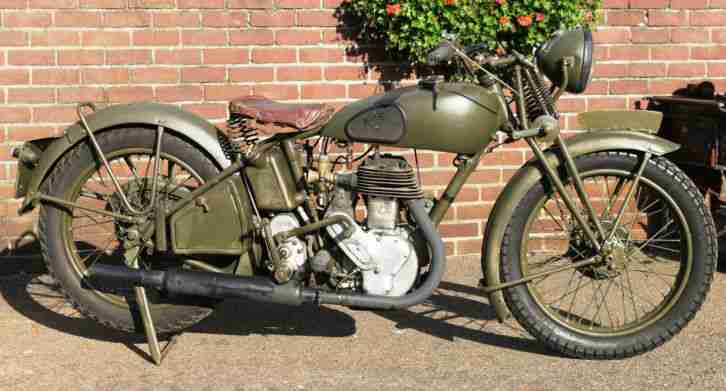 Norton 16H baujahr 1942 ex WOll machine