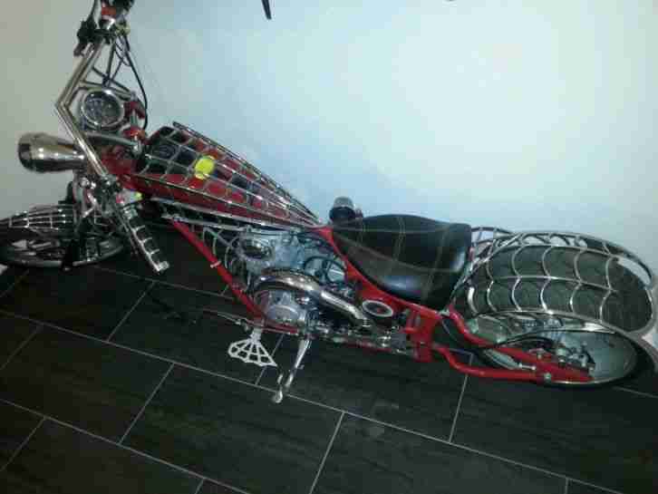 OCC BLACK WIDOW 110CC NACHBAU POCKET BIKE
