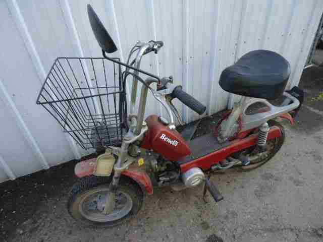 OLDTIMER MINI MOFA MOPED BENELLI 50