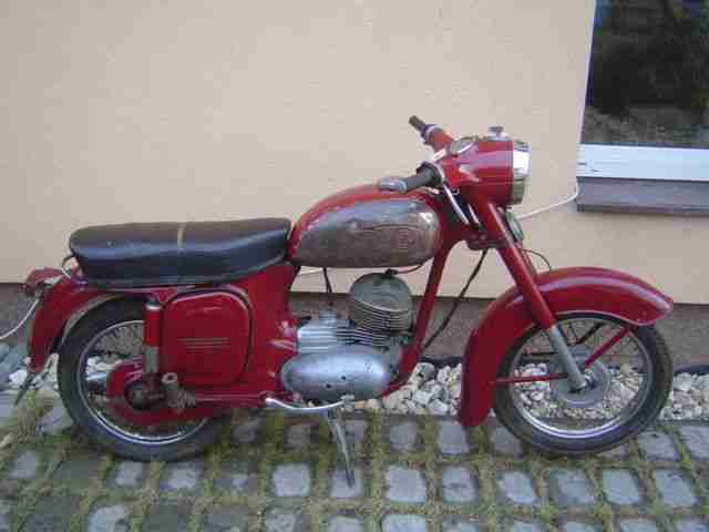 ORIGINAL CZ 175 DE LUXE, TYP 453, 1964, OHNE PAPIEREN